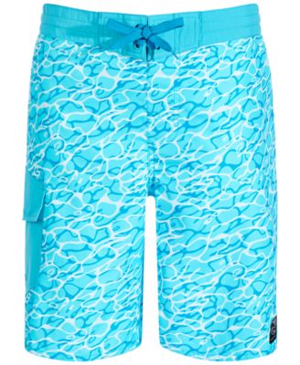 Laguna - Big Boys Water-Print Swim Shorts