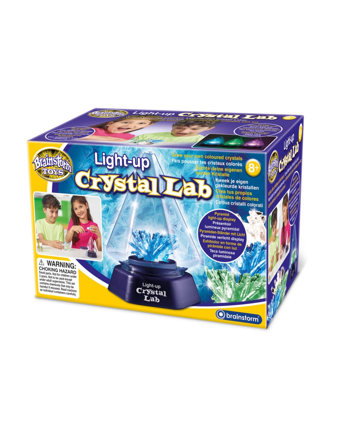 All Things Equal Brainstorm Toys Light-up Grow Your Own Crystals Lab In Multi