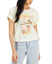 Mickey Mouse Juniors' Graphic-Print T-Shirt