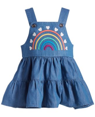 First Impressions Baby Girls Rainbow Tiered Jumper, Created for Macy's ...