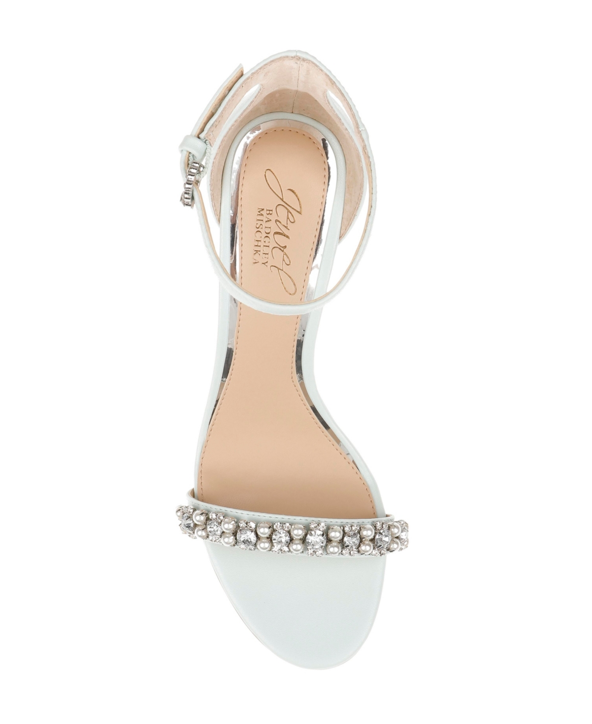 Jewel Badgley Mischka Women's Daylann Block Heel Evening Sandals