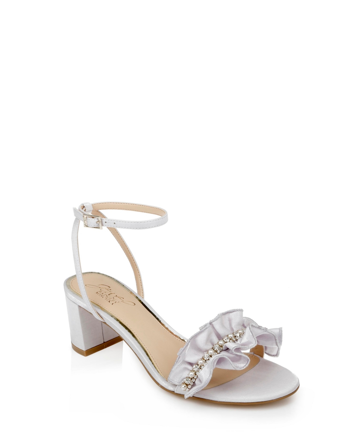 Jewel Badgley Mischka Women's Desirie Block Heel Evening Sandals