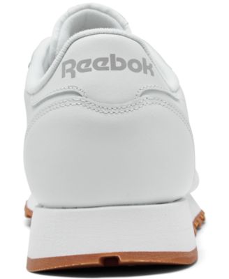 Reebok Men's Classic Leather Casual Sneakers from Finish Line