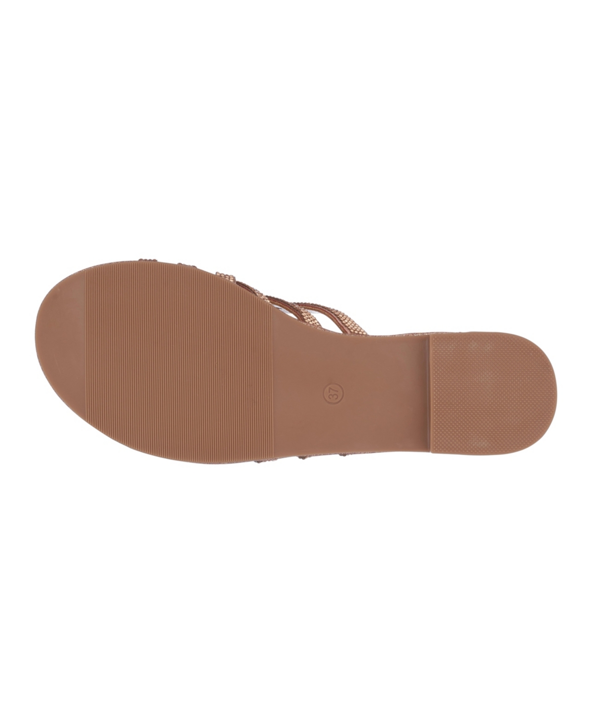 Gc Shoes Women's Sage Flat Slide Sandals - Rose Gold-Tone