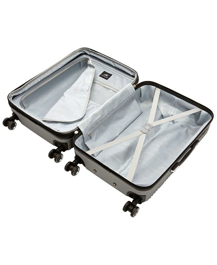 Mancini Perth Collection Lightweight Spinner Luggage Set, 3 Piece ...