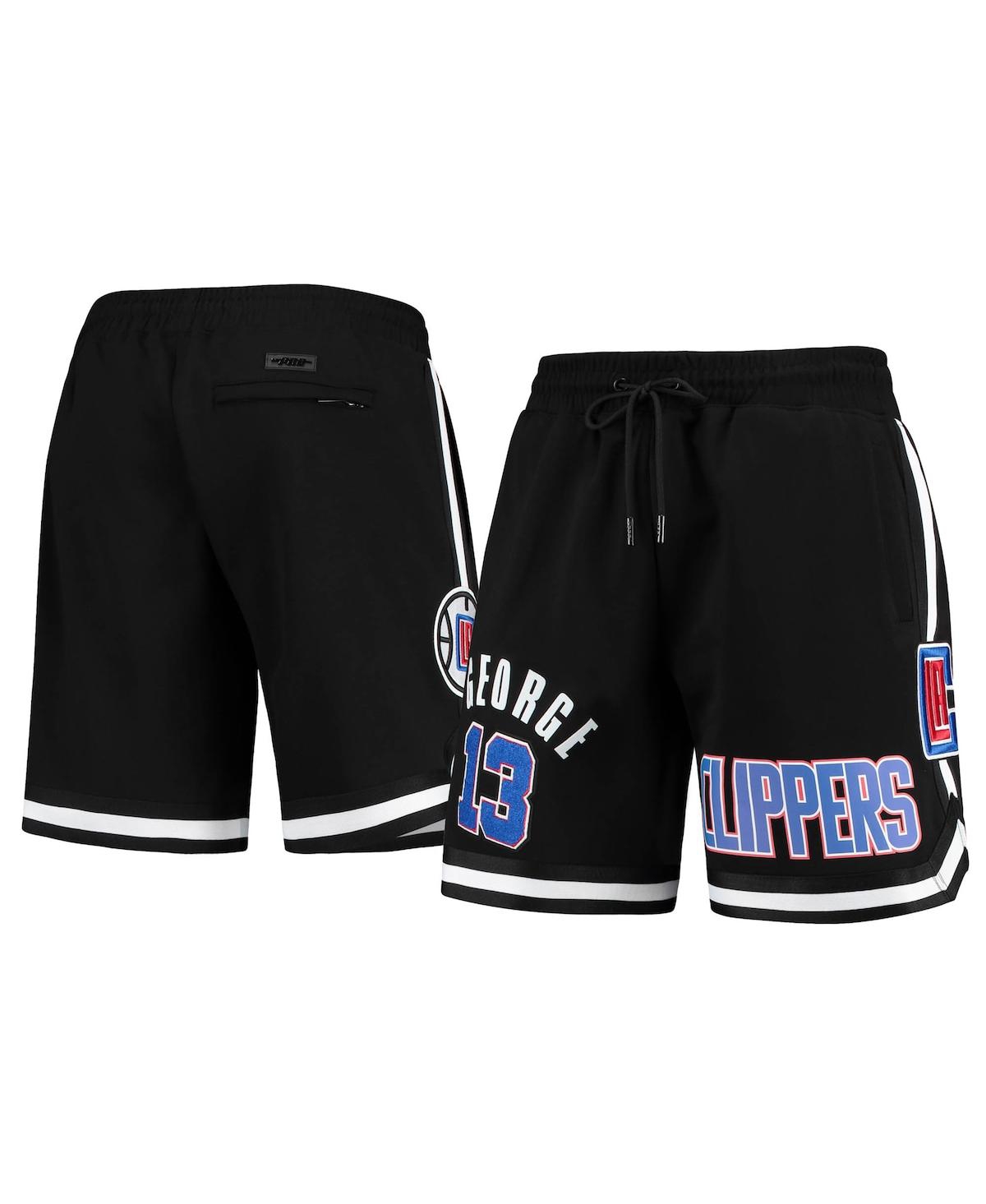 Men's Pro Standard Paul George Black La Clippers Team Player Shorts - Black