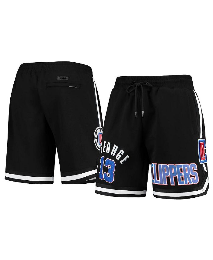 Pro Standard Men's Paul George Black LA Clippers Team Player Shorts ...