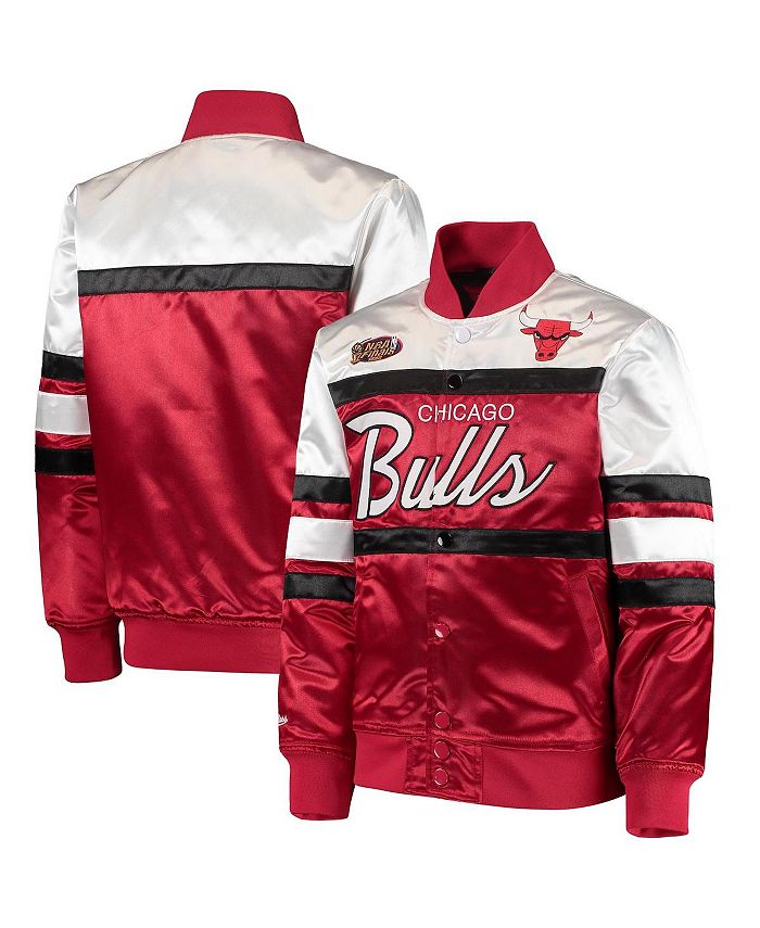 Mitchell & Ness NBA Champ City Satin Bulls Jacket S