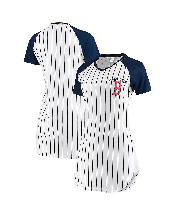 Concepts Sport Women's White Boston Red Sox Vigor Pinstripe Sleep Pant -  Macy's