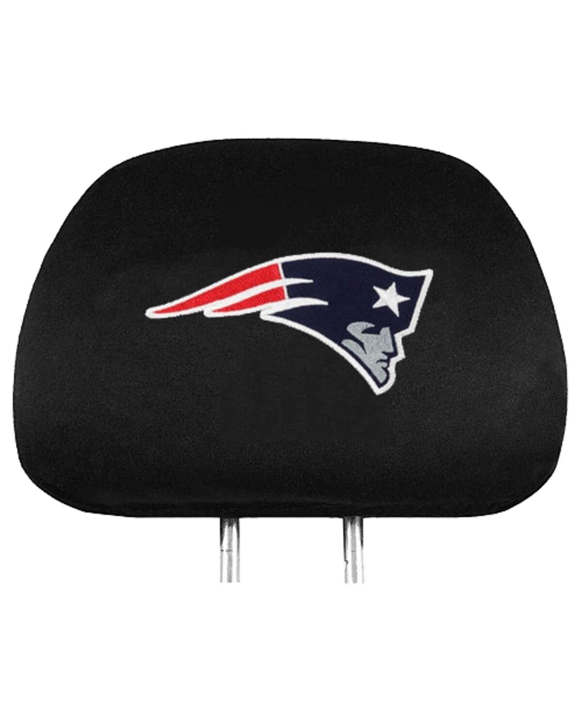 Pro Mark New England Patriots 2-Pack Headrest Covers - Black