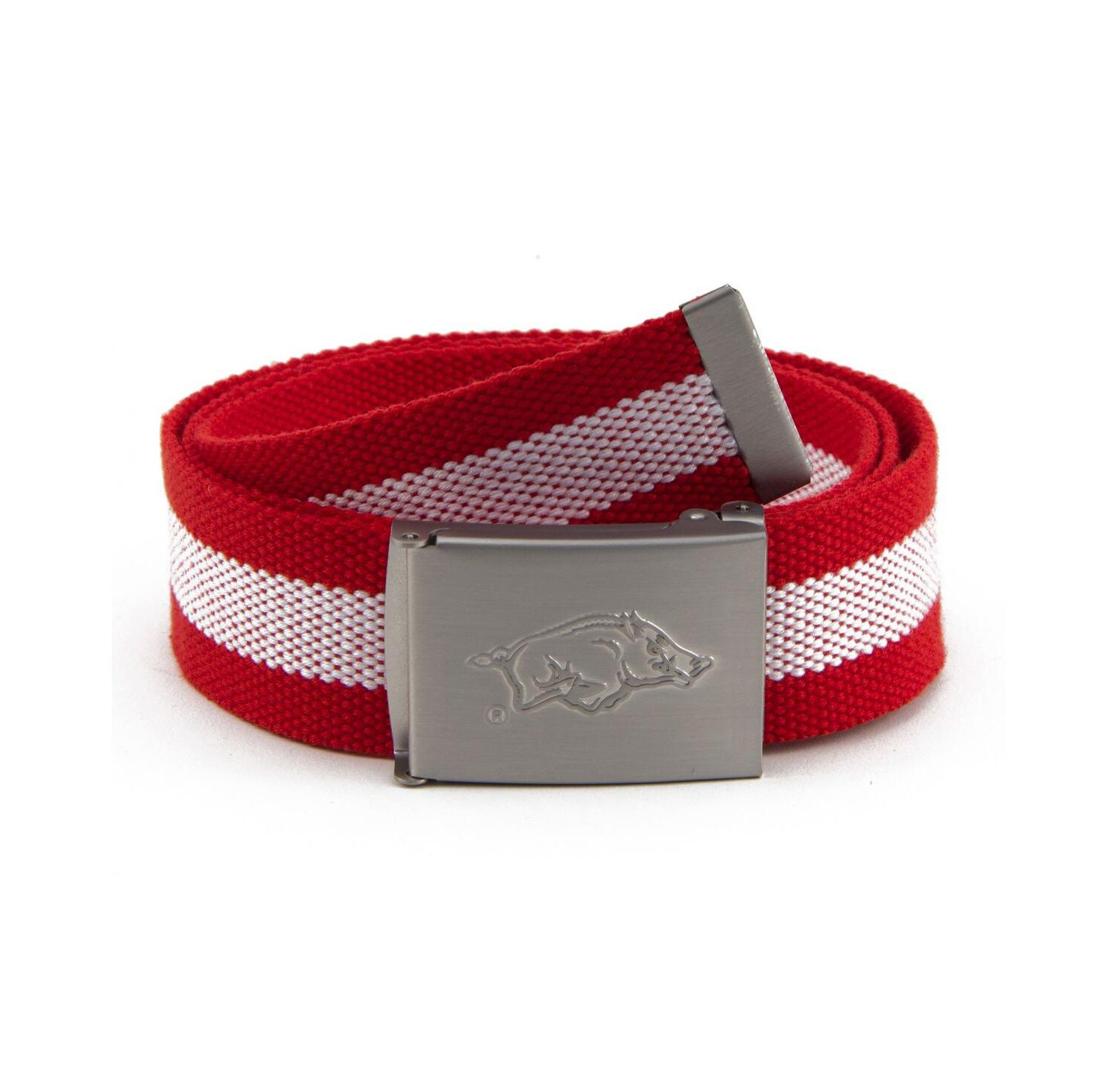 Men's Arkansas Razorbacks Fabric Belt