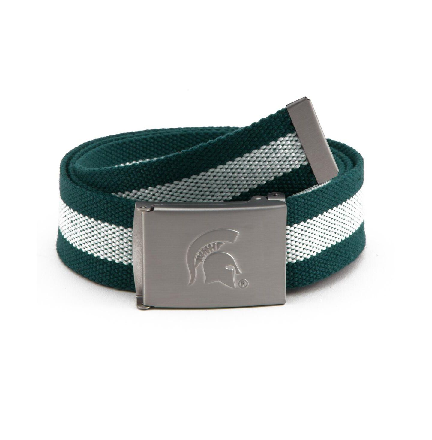 Мужской ремень Eagles Wings Michigan State Spartans Fabric Belt — фото 1