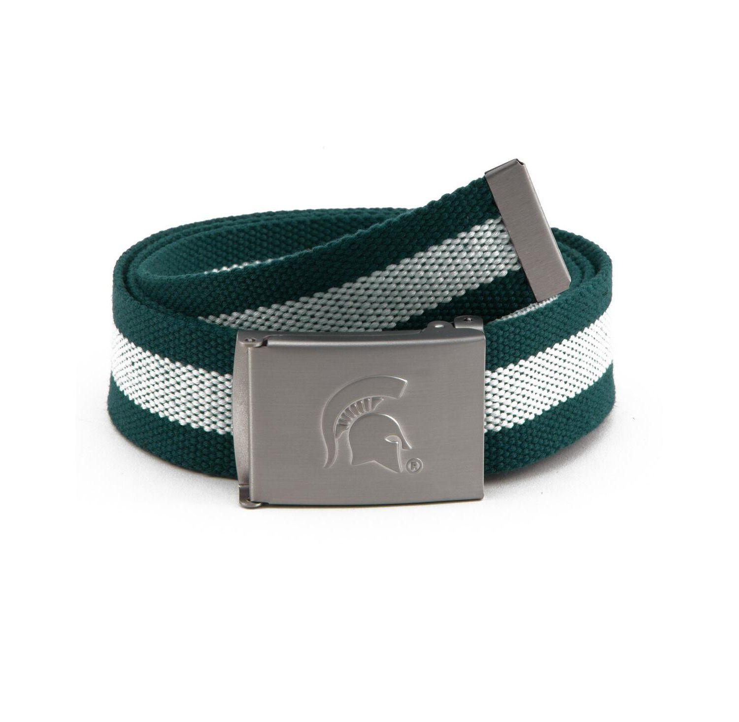 Men's Michigan State Spartans Fabric Belt