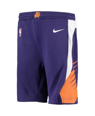 Big Boys Purple Phoenix Suns 2020/21 Swingman Performance Shorts - Icon Edition