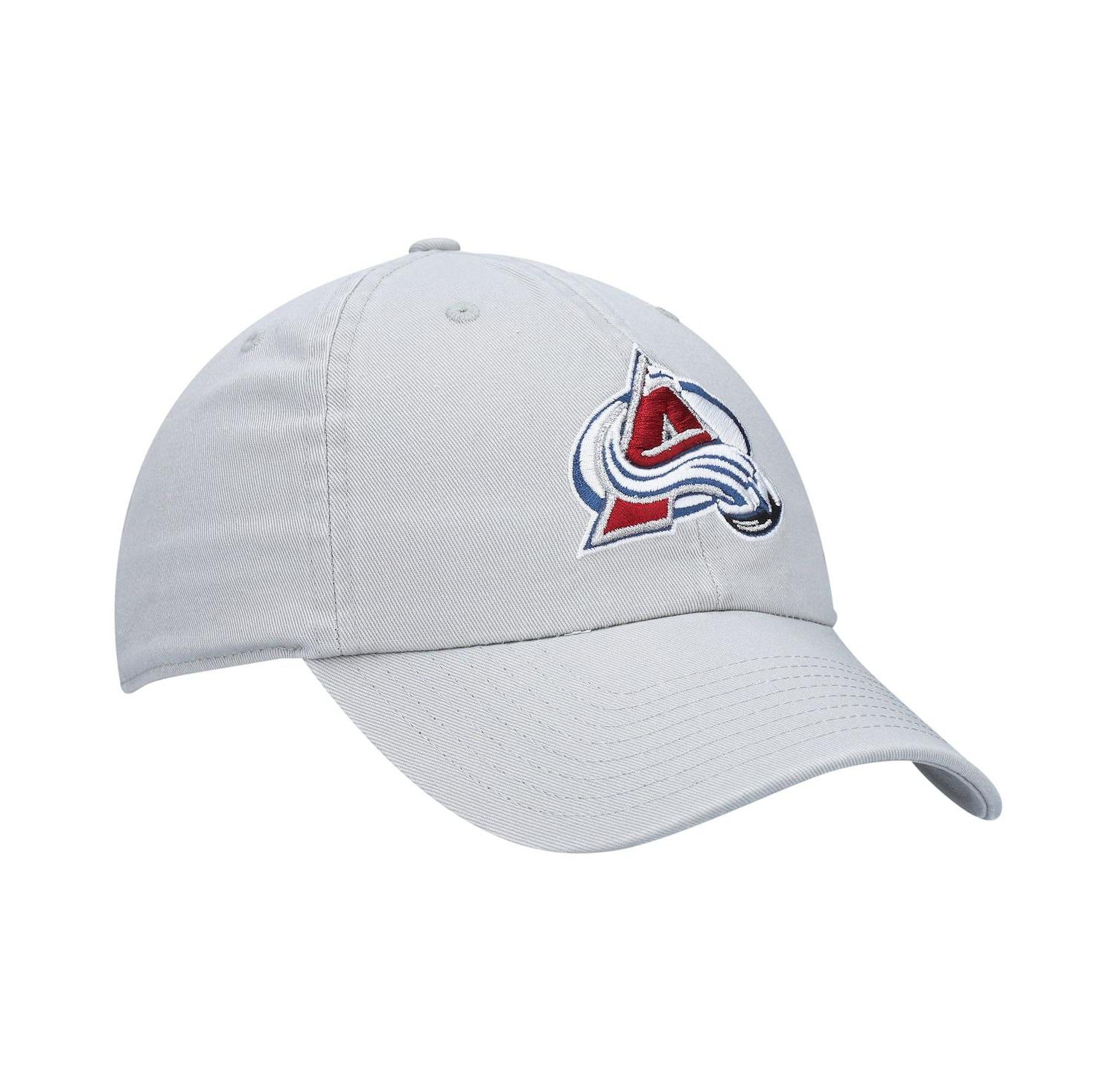 Men's '47 Gray Colorado Avalanche Clean Up Adjustable Hat