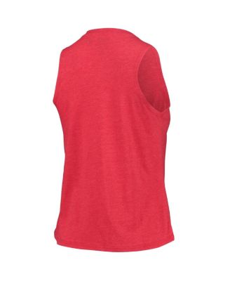 Women's Red, Black Chicago Blackhawks Meter Tank Top and Pants Sleep Set