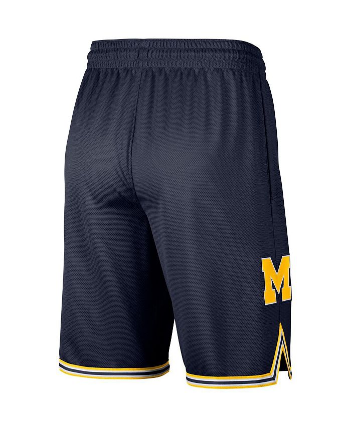 Jordan Men's Brand Navy Michigan Wolverines Limited Basketball Shorts ...