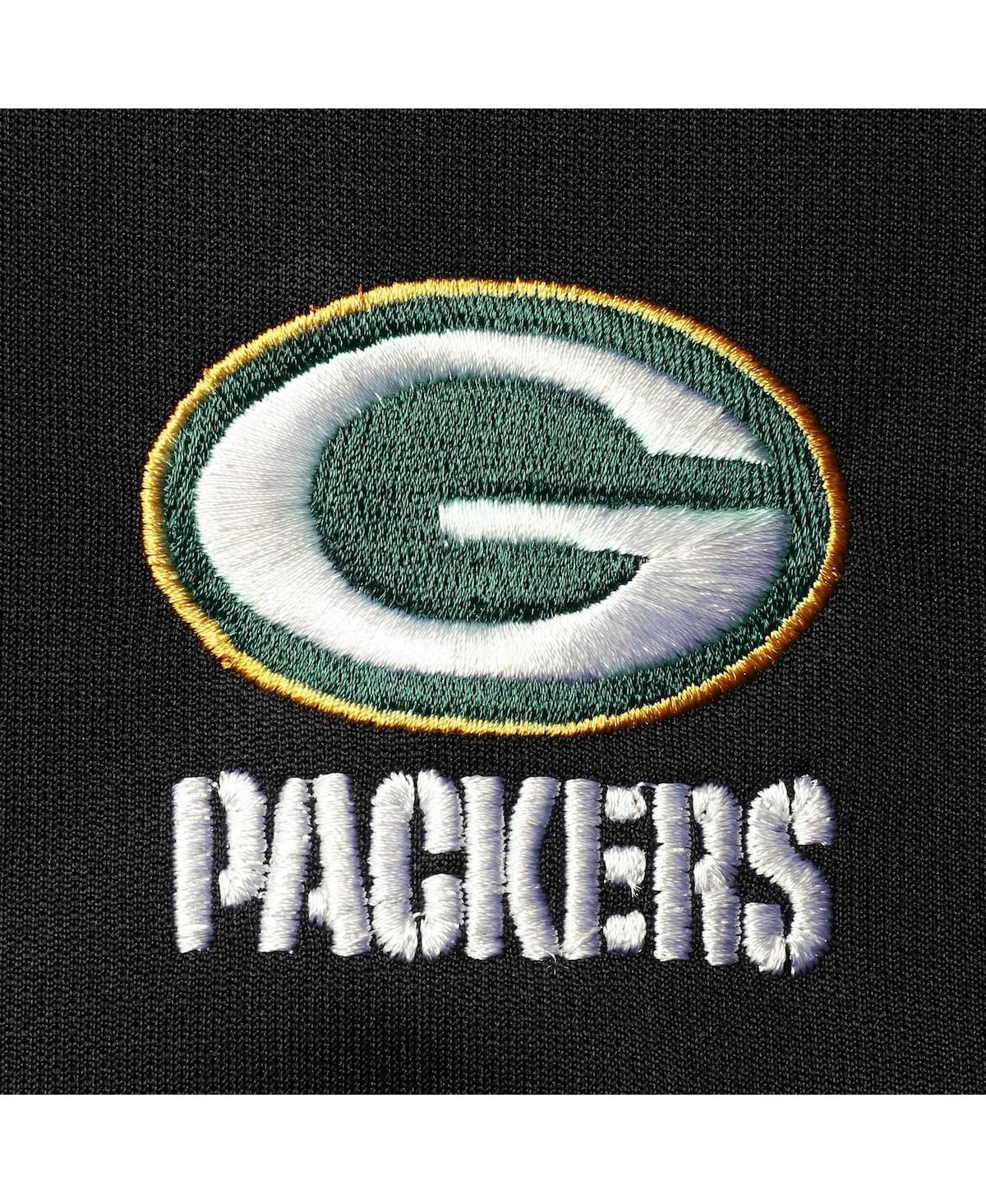 Shop Dunbrooke Men's  Black, Realtree Camo Green Bay Packers Decoy Tech Fleece Full-zip Hoodie In Black,realtree Camo