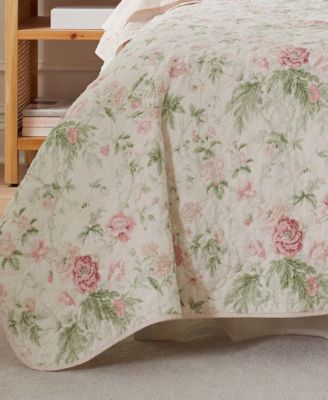 Breezy Floral Reversible 3 Piece Quilt Set, Full/Queen