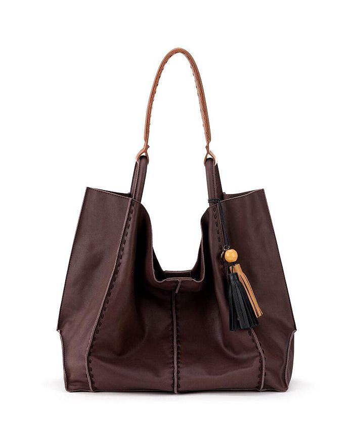 Fashionable Solid Color Chain Shoulder Bag With Flap Closure And Tassel  Decoration For Women