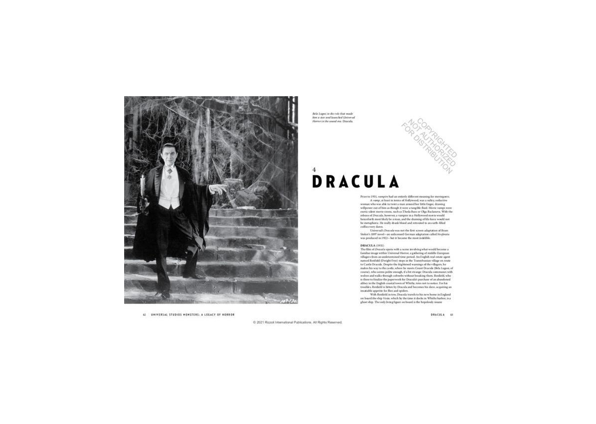 Universal Studios Monsters - A Legacy of Horror by Michael Mallory