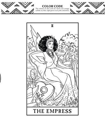 Barnes & Noble Modern Witch Tarot Coloring Book by Lisa Sterle - Macy's