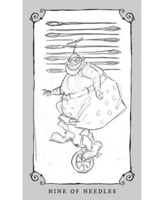 The Nightmare Before Christmas Tarot Deck and Guidebook by Minerva Siegel