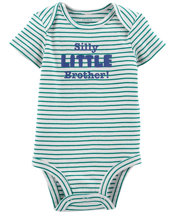 Carter's little cheap brother onesie