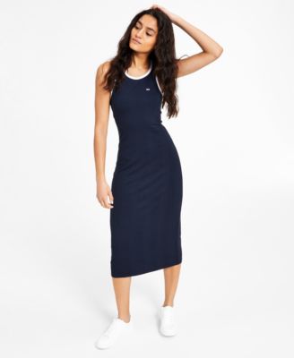 tommy jeans bodycon dress