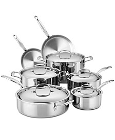 3 Ply Cookware with Lids Set, 12 Piece