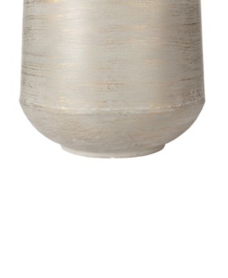 Modern Farmhouse - Modern Industrial Textured Table Vases, Set of 2