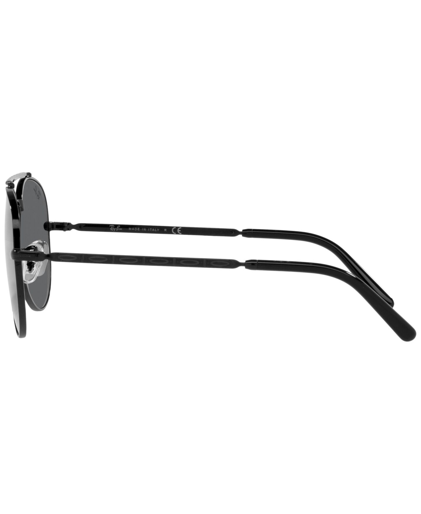 Солнцезащитные очки Ray-Ban Unisex Sunglasses, RB3625 New Aviator, цвет: Чёрный — фото 2