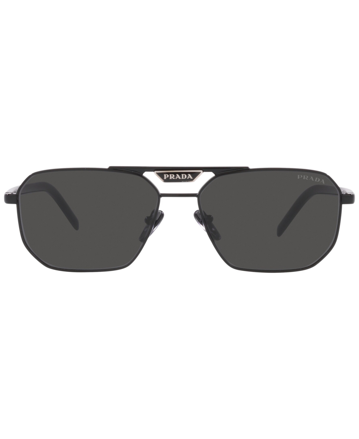 Prada Rectangular Men's Sunglasses, Pr 58ys