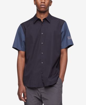 Calvin Klein Short Sleeve Epaulet Shirt