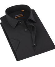 Macy's black dress shirt clearance