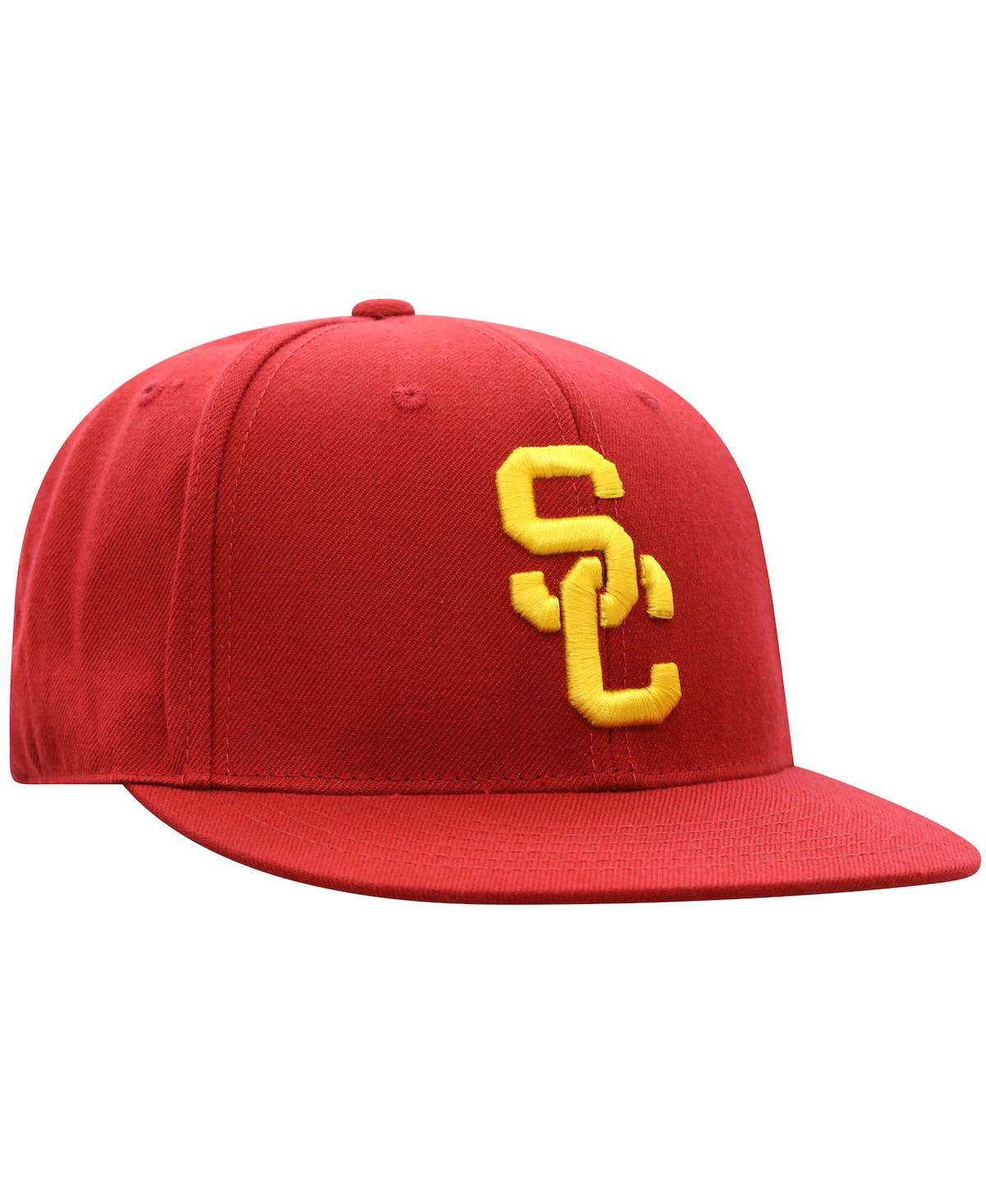 Men's Top of the WorldUsc Trojans Team Color Fitted Hat - Cardinal
