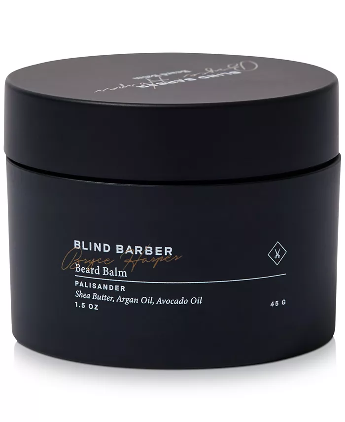 A black tub of beard balm