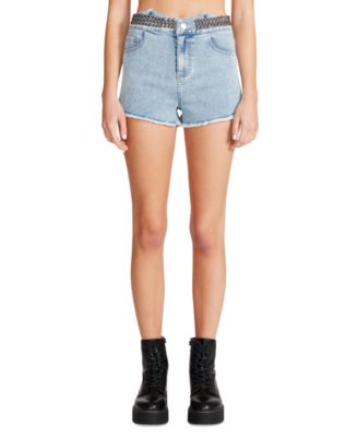 BB Dakota by Steve Madden - Women's Feeling Extra Studded Cutoff Shorts