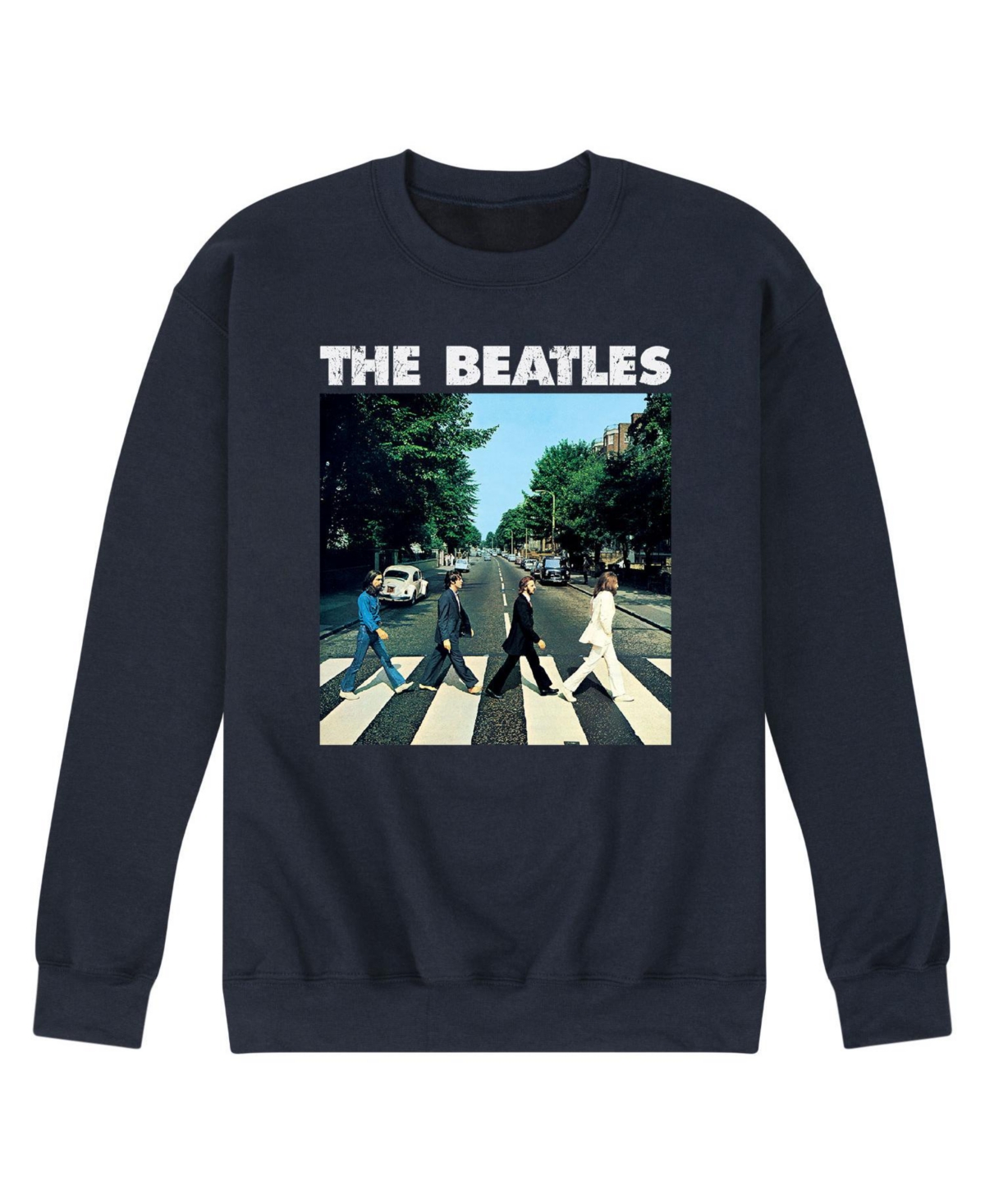 Airwaves Men's The Beatles Abbey Road Image Fleece Sweatshirt