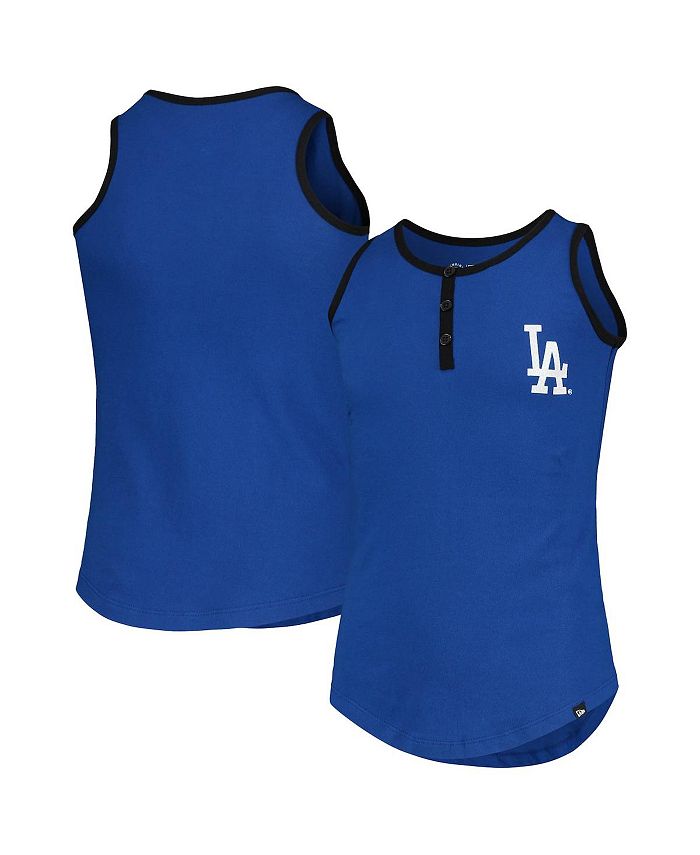 Mitchell & Ness Los Angeles Dodgers Player Henley Shirt for Men