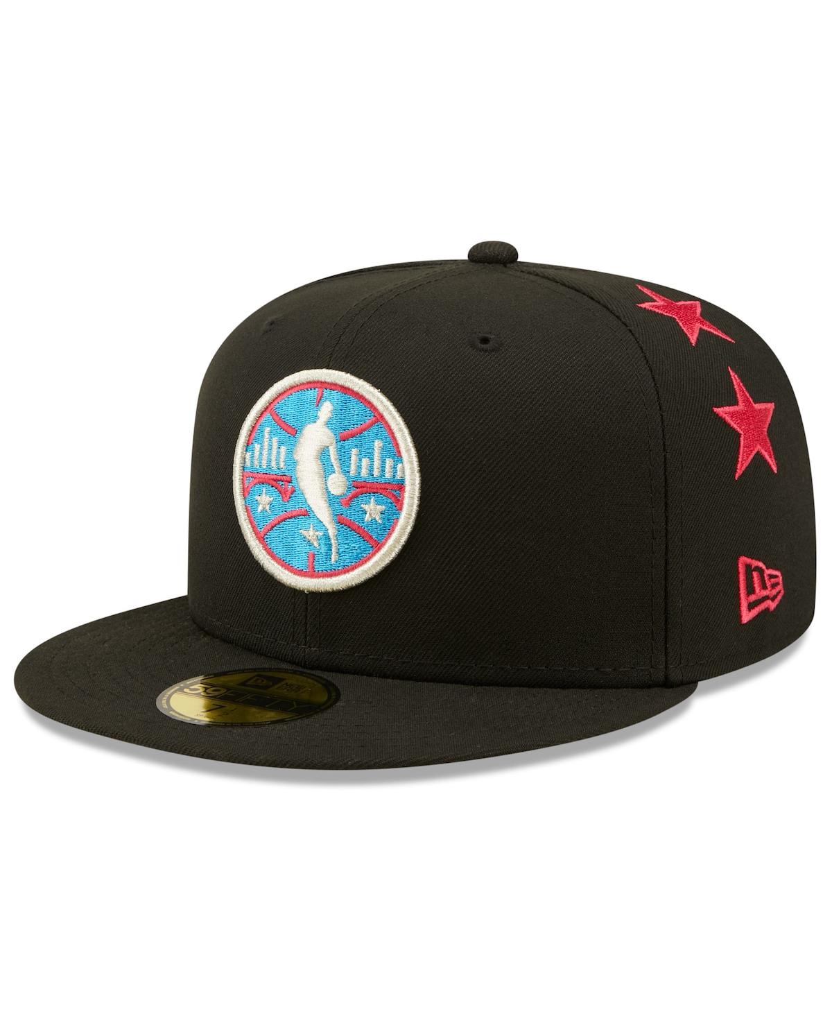 New Era Men's Black 2022 Nba Allstar Game Starry 59fifty Fitted Hat