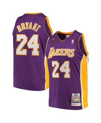 Men's Purple Kobe Bryant Los Angeles Lakers 2008-09 Hardwood