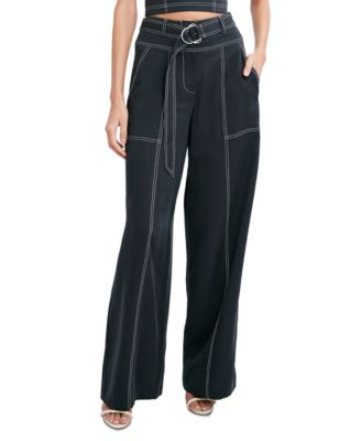 Bcbgmaxazria wide leg pants best sale