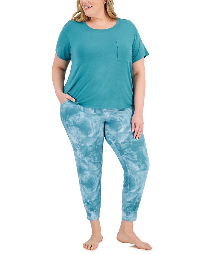 Alfani Plus Size Essentials Pajama TShirt, Created for Macy's Macy's