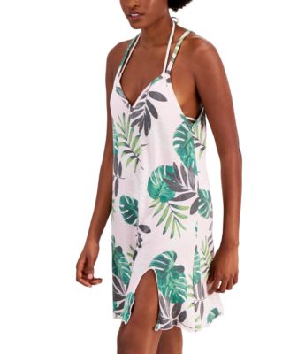 Juniors' Printed Cover-Up Dress, Created for Macy's