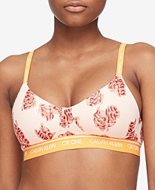 CK One Cotton Wirefree Bralette QF6094