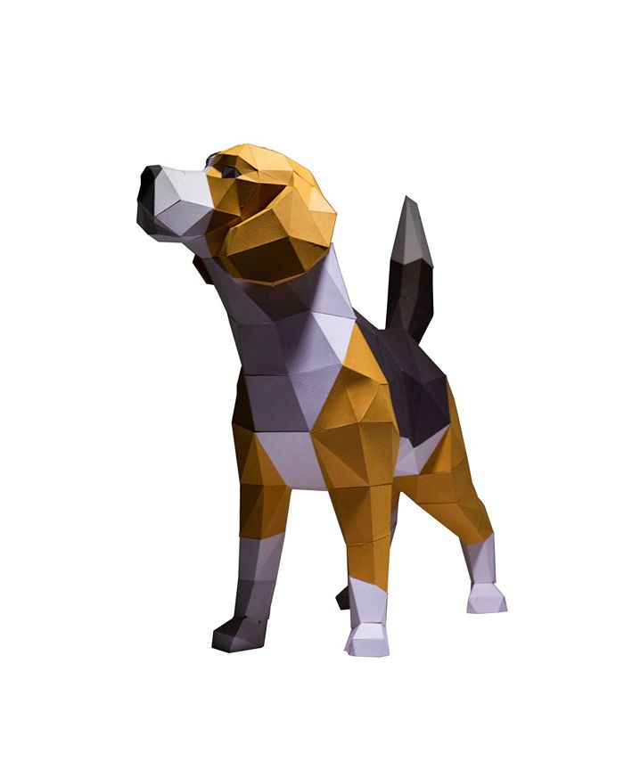 PaperCraft World 3D Papercraft Model DIY Kit, Beagle Model Macy's