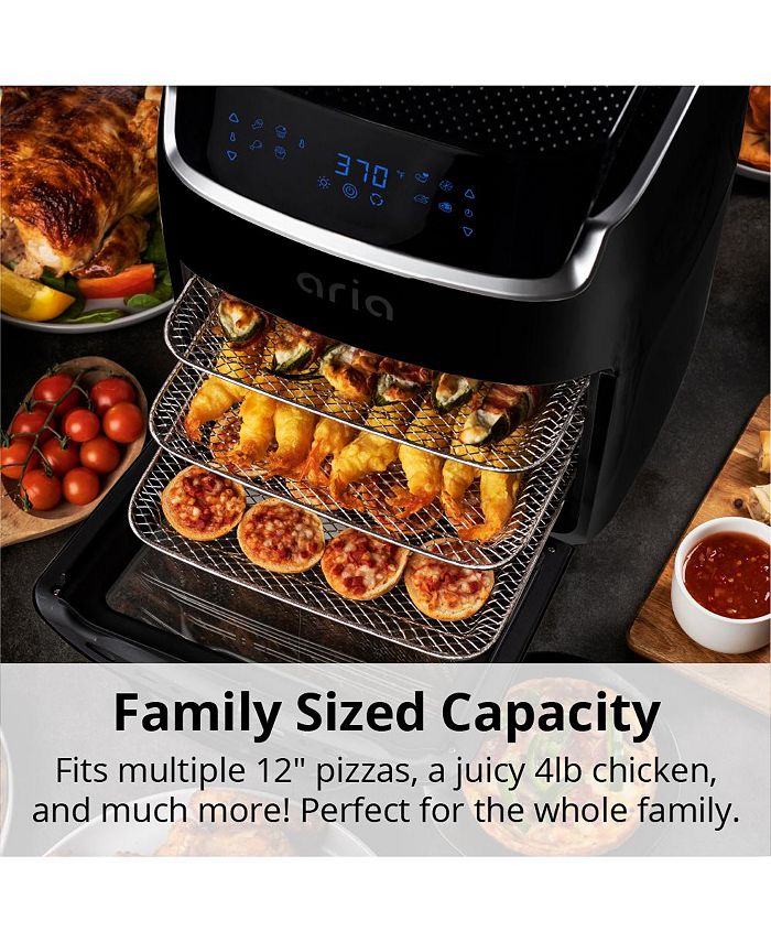 Aria Modernhome 10 Quart Air Fryer Oven Macy's