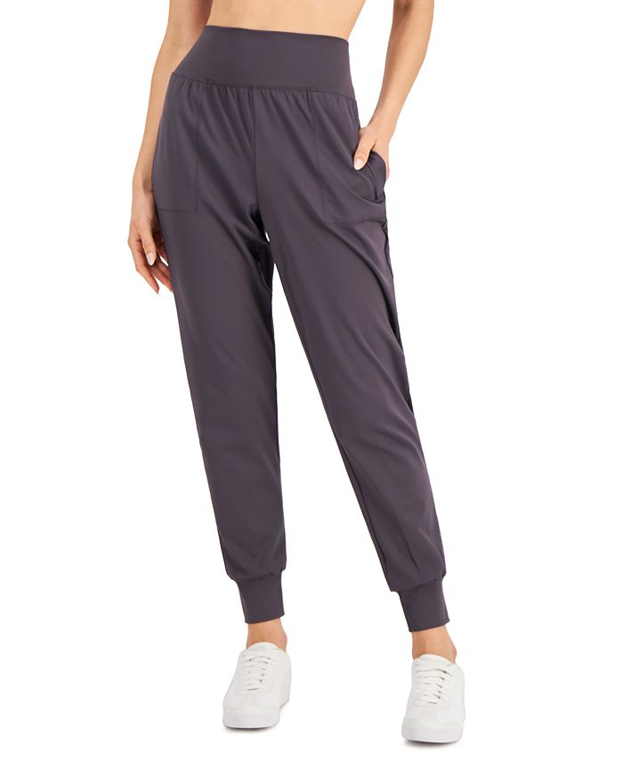 ID Ideology Women's Relaxed Joggers, Created for Macy's & Reviews ...