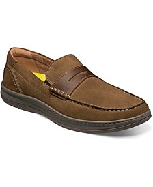 Men's Central Moccasin Toe Penny Loafers